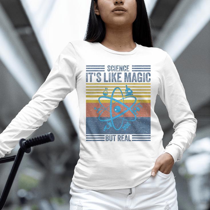 Science It's Like Magic But Real Science Teacher Geek Nerd Unisex Long Sleeve T-Shirt, novelty gifts, funny gifts Science It's Like Magic But Real Science Teacher Geek Nerd Unisex Long Sleeve T-Shirt, novelty gifts, funny gifts