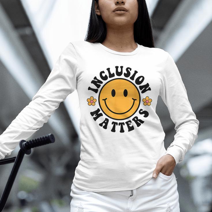 Special Education Teacher Autism Awareness Inclusion Matters Unisex Long Sleeve T-Shirt, novelty gifts, funny gifts Special Education Teacher Autism Awareness Inclusion Matters Unisex Long Sleeve T-Shirt, novelty gifts, funny gifts