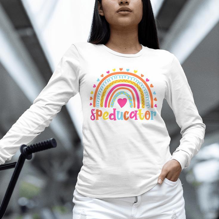 Speducator Special Education Teacher Sped Ed Unisex Long Sleeve T-Shirt, novelty gifts, funny gifts