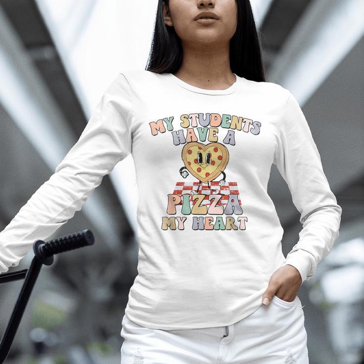 My Students Have A Pizza-My-Heart Valentines Day Teacher Unisex Long Sleeve T-Shirt, novelty gifts, funny gifts My Students Have A Pizza-My-Heart Valentines Day Teacher Unisex Long Sleeve T-Shirt, novelty gifts, funny gifts