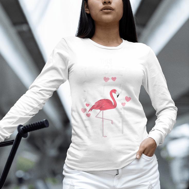 This Teacher Loves Her Flock Flamingo Teacher Class Unisex Long Sleeve T-Shirt, novelty gifts, funny gifts This Teacher Loves Her Flock Flamingo Teacher Class Unisex Long Sleeve T-Shirt, novelty gifts, funny gifts