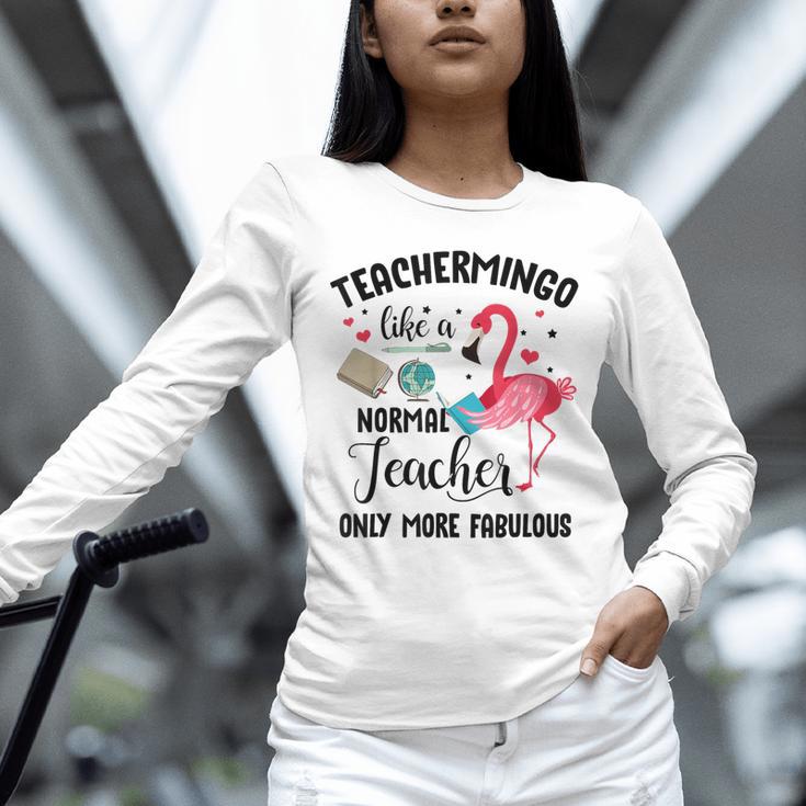 Teachermingo Like A Normal Teacher Only More Fabulous Unisex Long Sleeve T-Shirt, novelty gifts, funny gifts Teachermingo Like A Normal Teacher Only More Fabulous Unisex Long Sleeve T-Shirt, novelty gifts, funny gifts