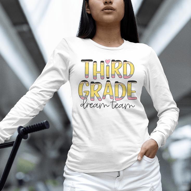 Third Grade Dream Team 3rd Grade Teacher Back To School Kids Unisex Long Sleeve T-Shirt, novelty gifts, funny gifts Third Grade Dream Team 3rd Grade Teacher Back To School Kids Unisex Long Sleeve T-Shirt, novelty gifts, funny gifts