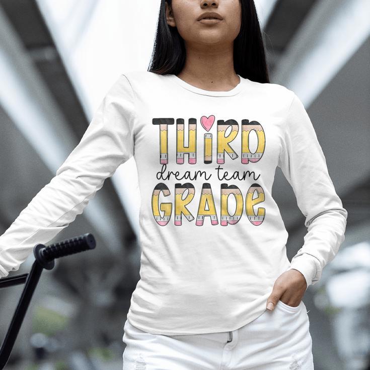 Third Grade Dream Team Back To School 3rd Grade Teacher Unisex Long Sleeve T-Shirt, novelty gifts, funny gifts Third Grade Dream Team Back To School 3rd Grade Teacher Unisex Long Sleeve T-Shirt, novelty gifts, funny gifts