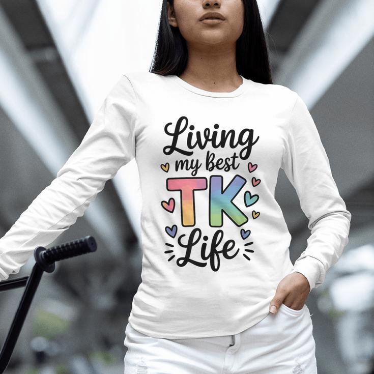 Transitional Kindergarten TK Teacher Unisex Long Sleeve T-Shirt, novelty gifts, funny gifts