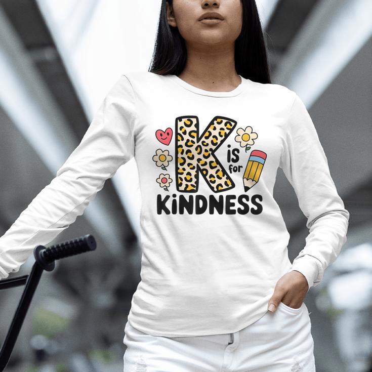 Unity Day Design Kindness Orange Teacher Kids Be Kind Unisex Long Sleeve T-Shirt, novelty gifts, funny gifts