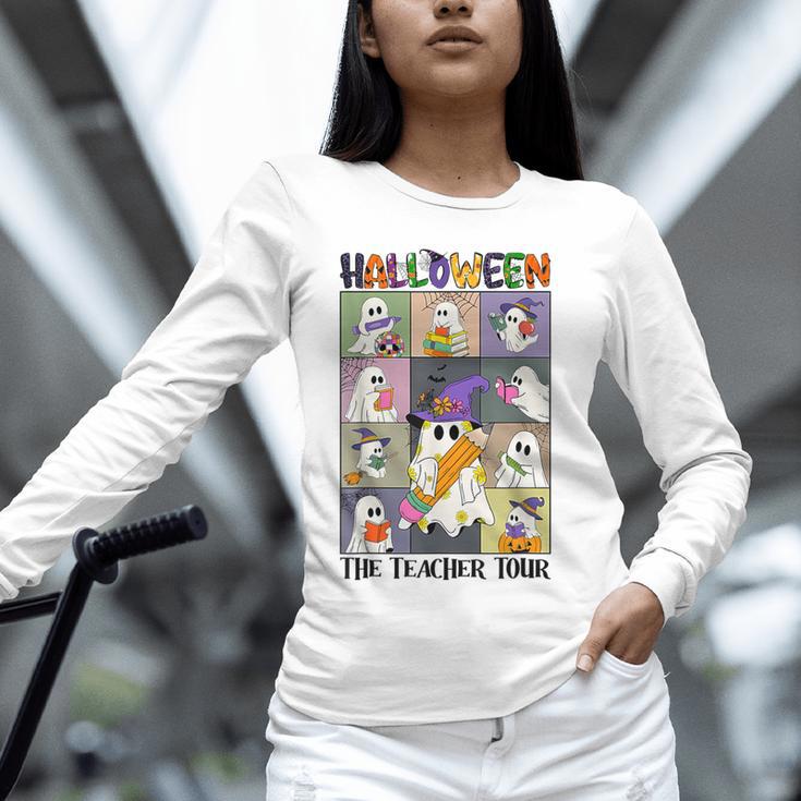 Women Halloween The Teacher Tour Ghosts Pencil Pumpkins Unisex Long Sleeve T-Shirt, novelty gifts, funny gifts Women Halloween The Teacher Tour Ghosts Pencil Pumpkins Unisex Long Sleeve T-Shirt, novelty gifts, funny gifts