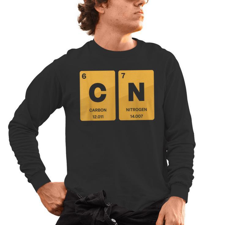 67 Meme Teacher Science Periodic Table Retro Vintage Men's Long Sleeve T-Shirt
