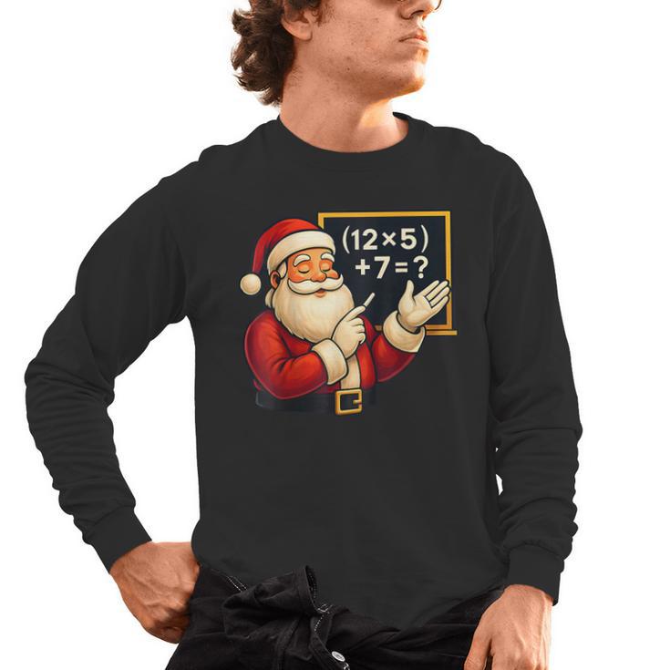 67 Teacher Santa Christmas Six Seven Meme Math Xmas Men's Long Sleeve T-Shirt, trending gift 67 Teacher Santa Christmas Six Seven Meme Math Xmas Men's Long Sleeve T-Shirt, trending gift