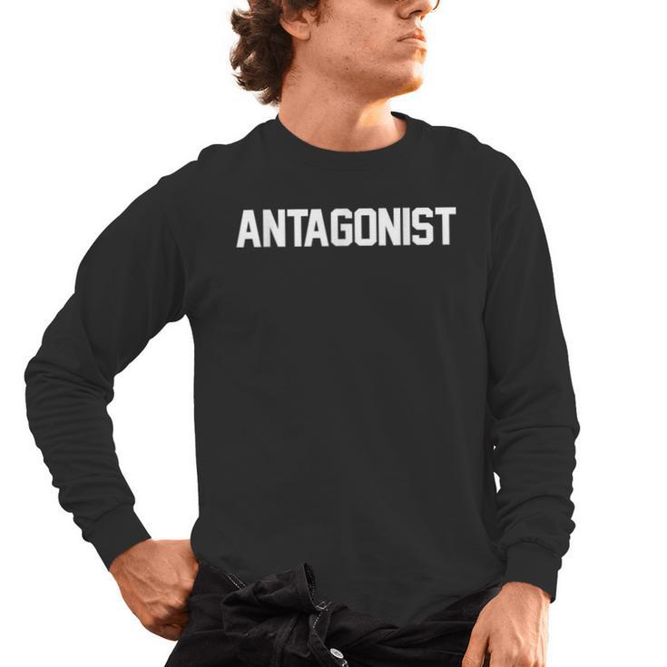 Antagonist English Literature Teacher Costume T Shirt Men's Long Sleeve T-Shirt