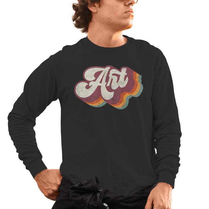 Art Teacher Back To School Men's Long Sleeve T-Shirt
