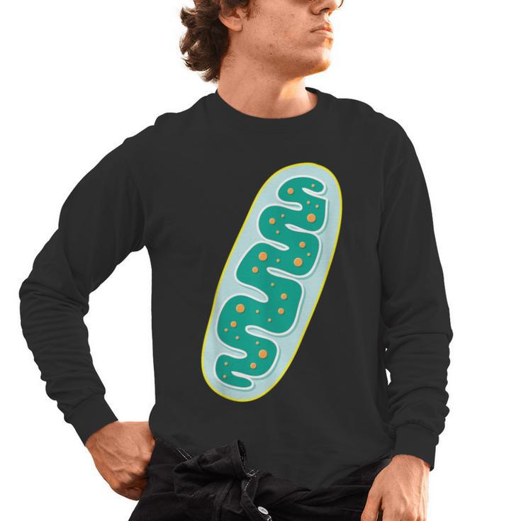 DIY Mitochondria Costume Biology Teacher Halloween Men's Long Sleeve T-Shirt