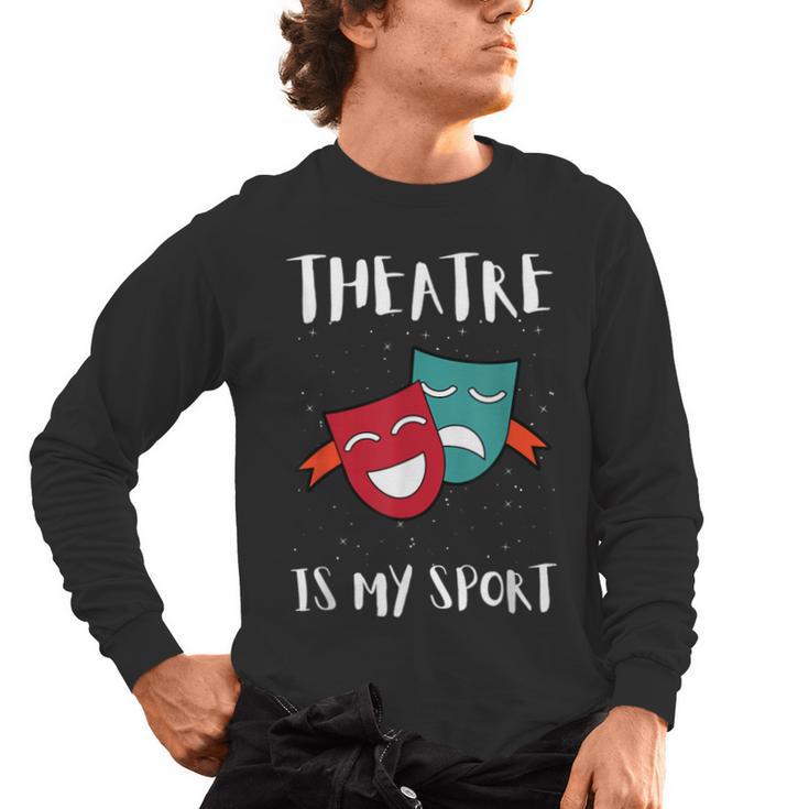Drama Teacher For Theatre And Performing Arts Men's Long Sleeve T-Shirt