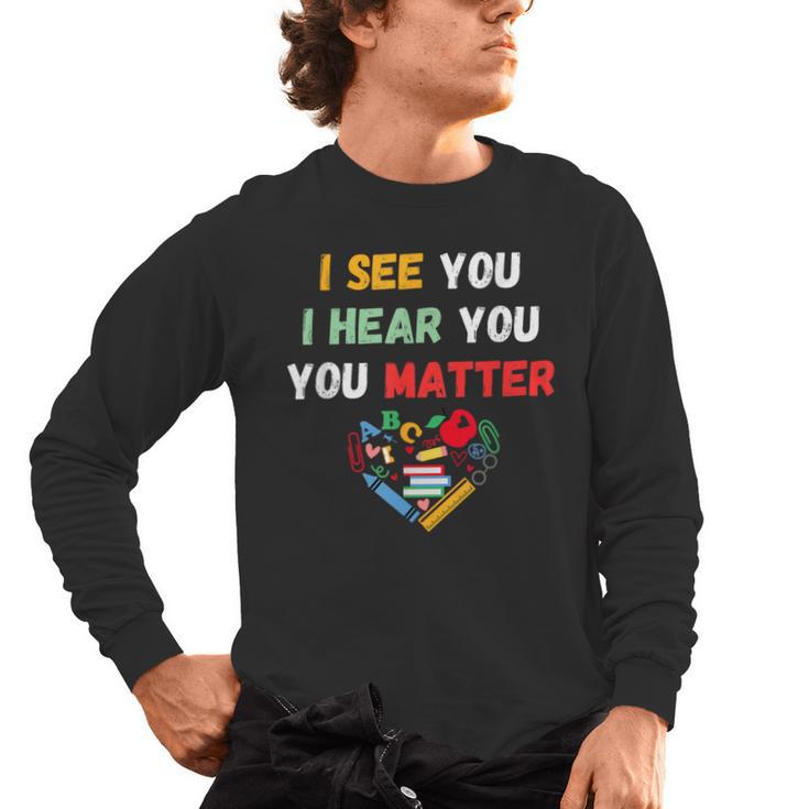 Emotional Intelligence Quote For School Counselor Teacher Men's Long Sleeve T-Shirt