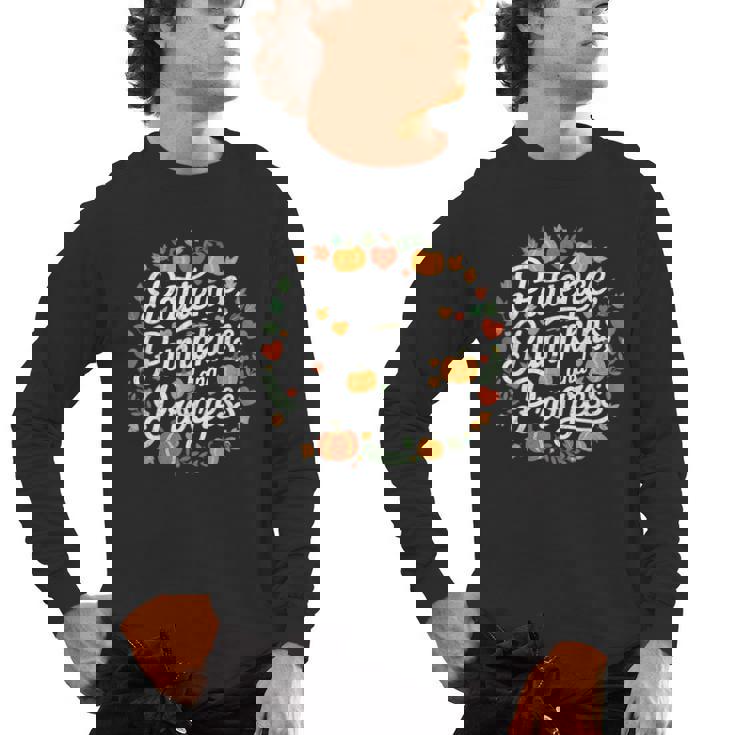 Fall Special Education Teacher Pumpkin Autumn Halloween Men&#x27;s Long Sleeve T-Shirt