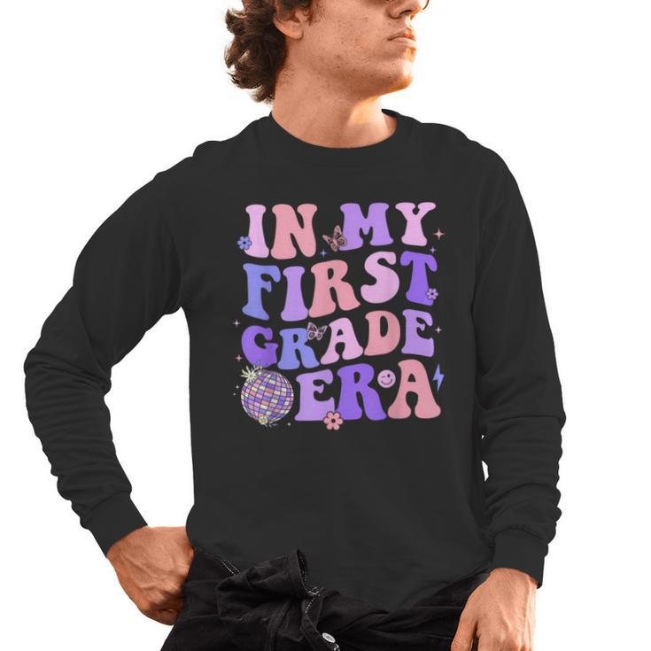 In My First Grade Era 1st Grade Girls Teacher Back To School Men's Long Sleeve T-Shirt
