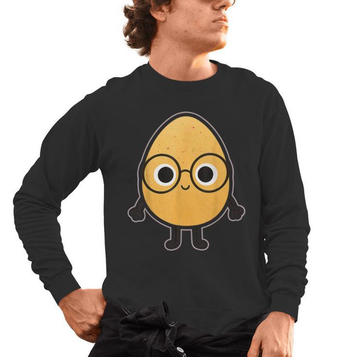 Good Egg Teacher Halloween Costume The Smart Cookie Men's Long Sleeve T-Shirt