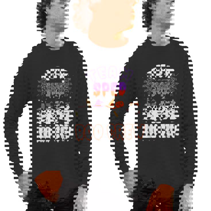 Halloween Costume Team SPED Teacher Special Education Men&#x27;s Long Sleeve T-Shirt