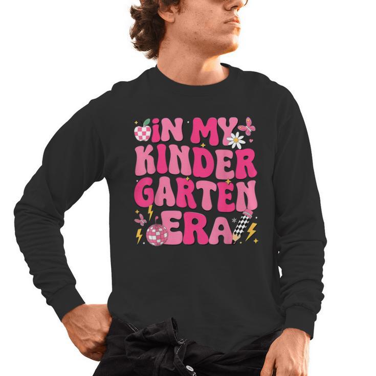 In My Kindergarten Era Girl Back To School Kinder Teacher Men's Long Sleeve T-Shirt, trending gift