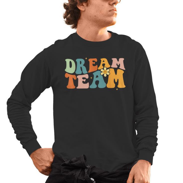 Last Day Of School Back To School Dream-Team Teacher Kids Men's Long Sleeve T-Shirt