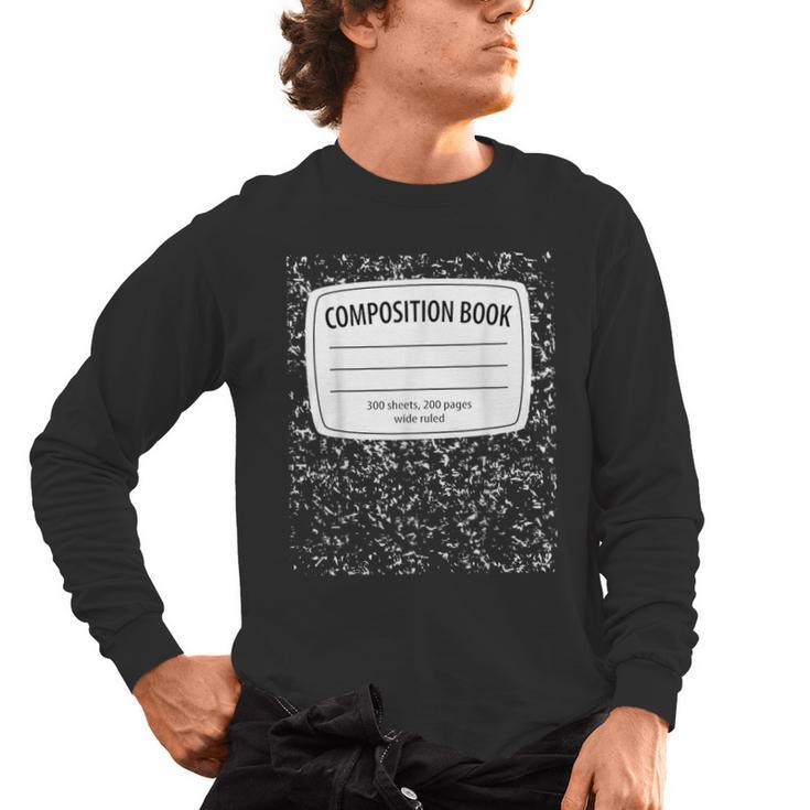 Matching Group Halloween Costume For Teachers Men's Long Sleeve T-Shirt