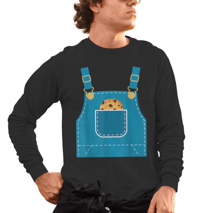 Mouse Halloween Costume Book Cookie Teacher Student Men's Long Sleeve T-Shirt