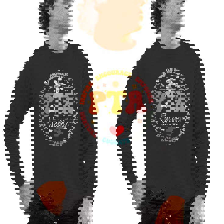 Parents Teacher Association Team Supporter PTA Treasurer For Men Women Girls Kids Men&#x27;s Long Sleeve T-Shirt