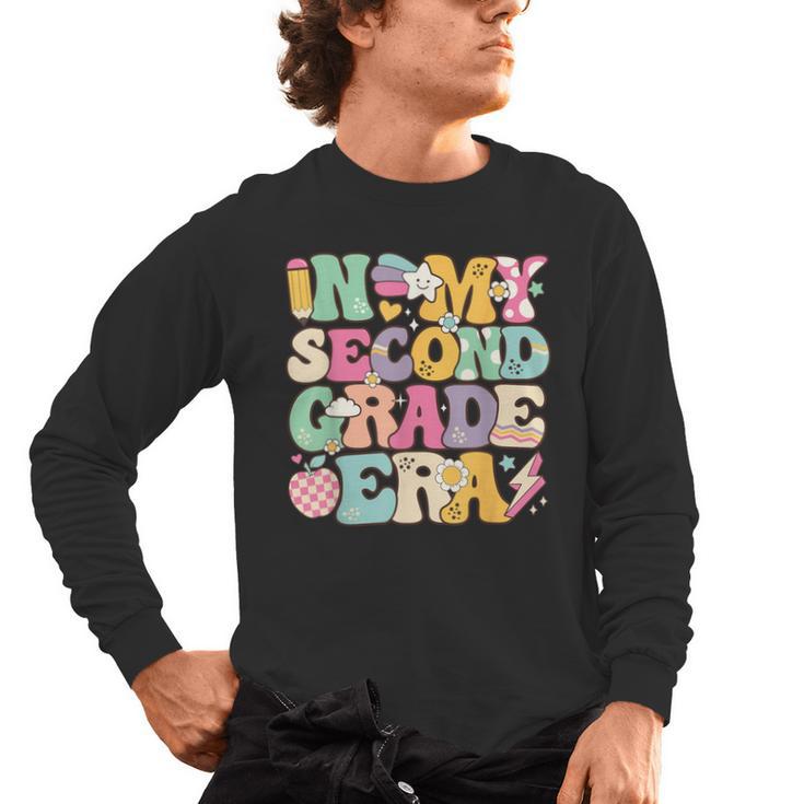 In My Second Grade Era Girl Back To School 2nd Grade Teacher Men's Long Sleeve T-Shirt