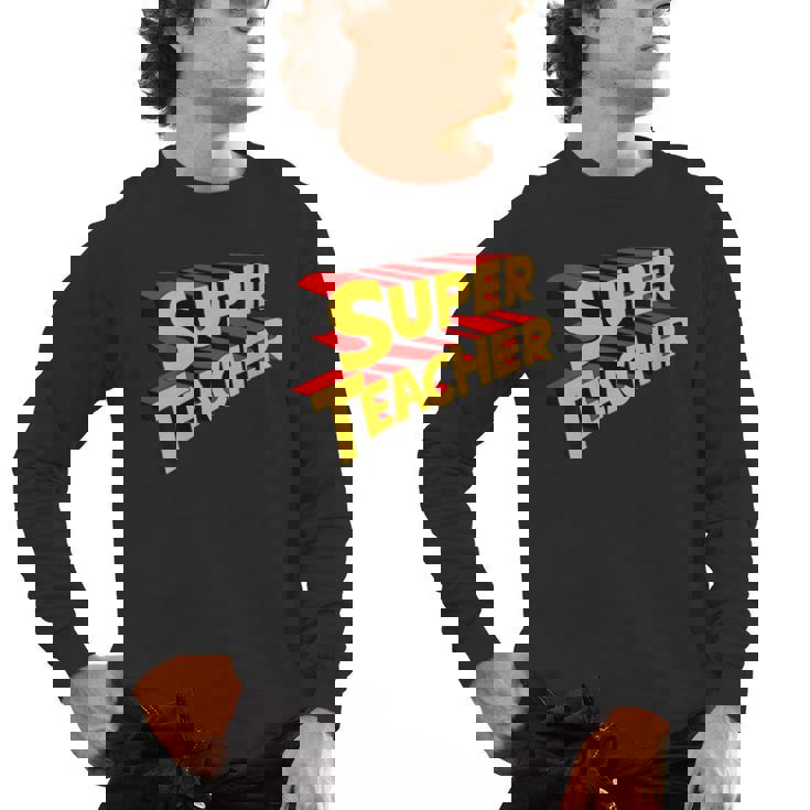Super Teacher SuperTeacher Men&#x27;s Long Sleeve T-Shirt
