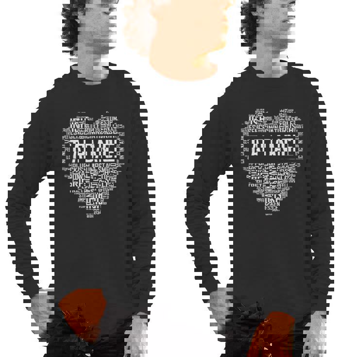 Tap Dance Heart Lover Tap Dancer Dancing Teacher For Men Women Girls Kids Men&#x27;s Long Sleeve T-Shirt