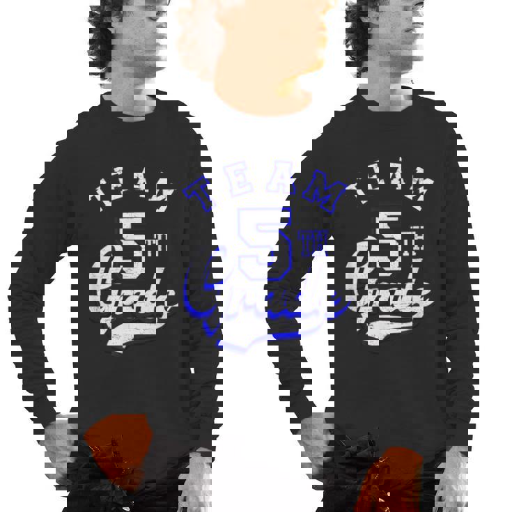 Team 5th Grade Fifth For Teacher Or Students Men&#x27;s Long Sleeve T-Shirt