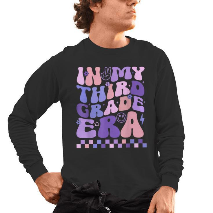 In My Third Grade Era 3rd Grade Teacher Student Boy Girl Men's Long Sleeve T-Shirt
