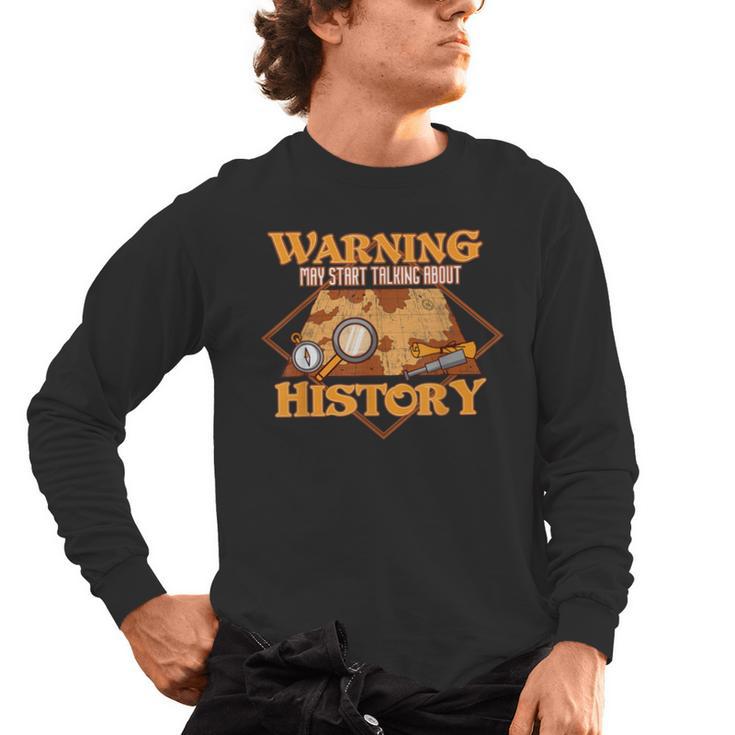 Historian History Teacher Student Men Women Kids Men's Long Sleeve T-Shirt