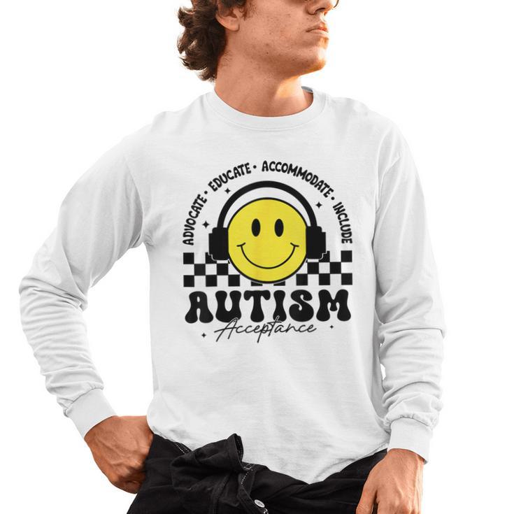 Autism Awareness Acceptance Special Education Teacher Kids Men's Long Sleeve T-Shirt