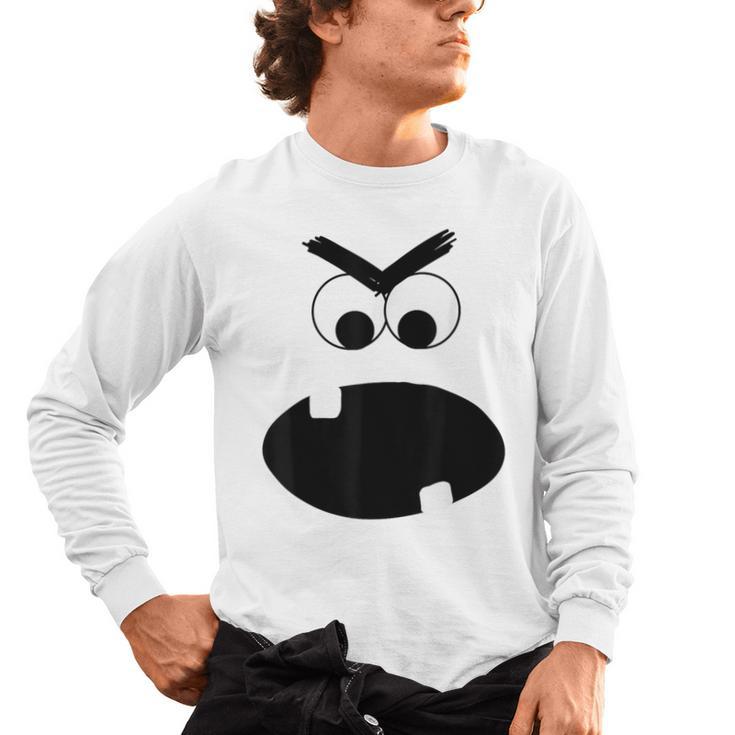 Carrot Teacher Matching Halloween Costume Men's Long Sleeve T-Shirt