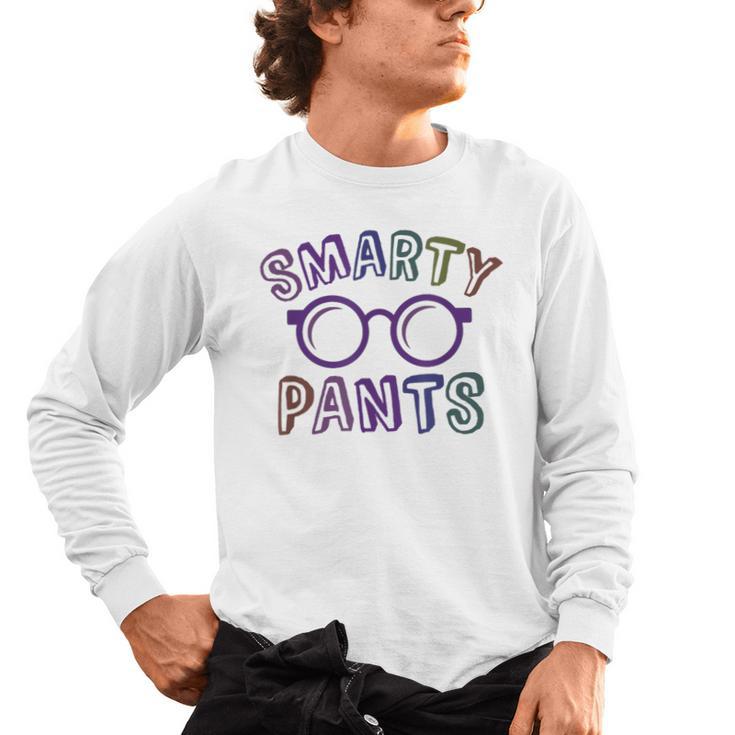 Little Mr Miss SMARTY PANTS Graduation Alumni Teacher Men's Long Sleeve T-Shirt