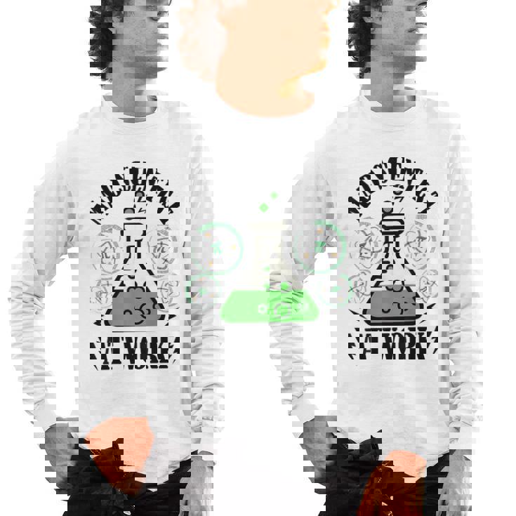 Mad Scientist Science Teacher Halloween Costume Teen Girls Men&#x27;s Long Sleeve T-Shirt