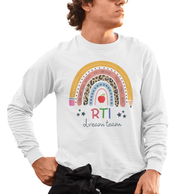 RTI Team RTI Teacher Rti Response To Intervention Teac Men's Long Sleeve T-Shirt