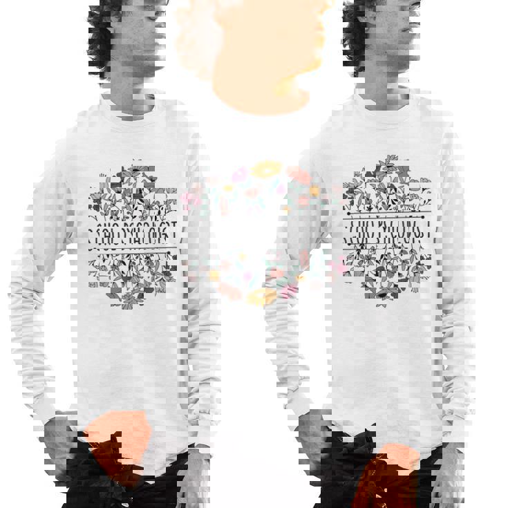 School Psychologist Psychology Teacher Appreciation Men&#x27;s Long Sleeve T-Shirt