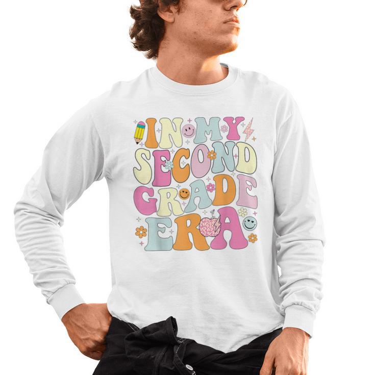 In My Second Grade Era 2nd Grade Girl Teacher Back To School Men's Long Sleeve T-Shirt