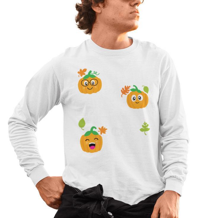 I Teach The Cutest Pumpkins In The Patch Teacher Men's Long Sleeve T-Shirt
