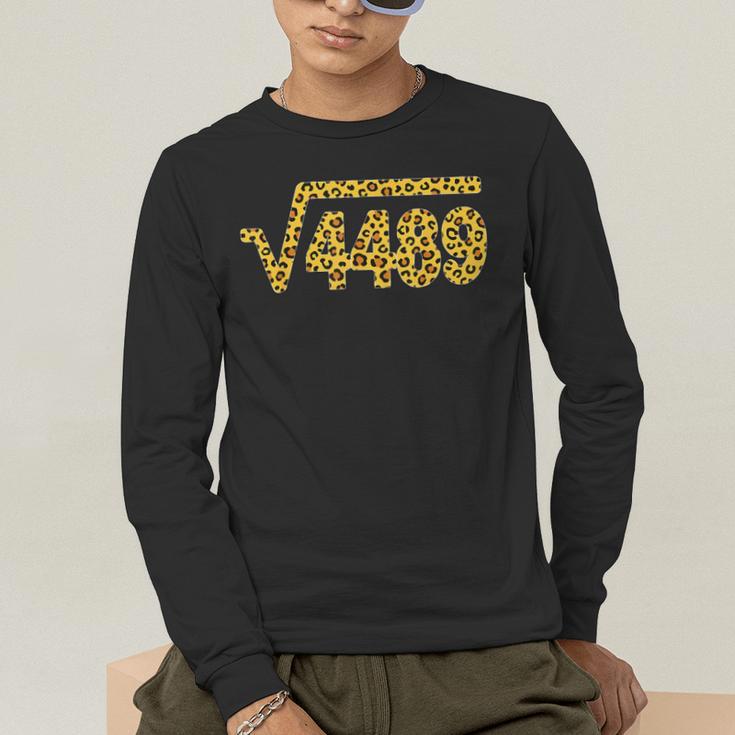 6 7 Leopard Pattern Meme Square Root 4489 Slang Math Teacher Men's Long Sleeve T-Shirt, funny gift 6 7 Leopard Pattern Meme Square Root 4489 Slang Math Teacher Men's Long Sleeve T-Shirt, funny gift