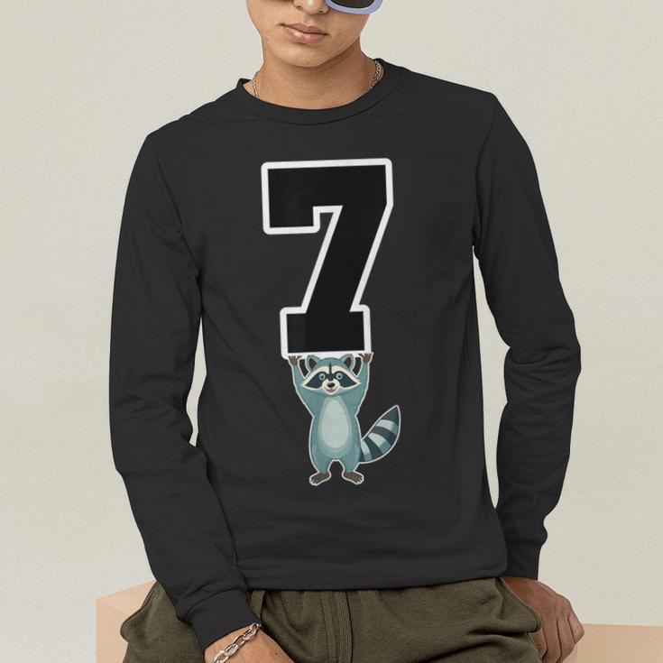 6 7 Matching Teachers Halloween Costume Raccoon Men's Long Sleeve T-Shirt, funny gift 6 7 Matching Teachers Halloween Costume Raccoon Men's Long Sleeve T-Shirt, funny gift