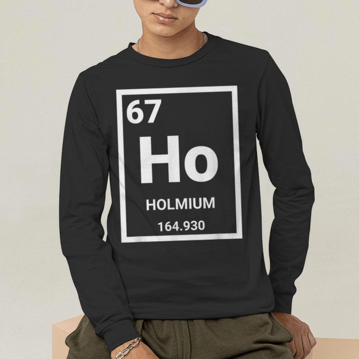 6 7 Meme Science Teacher Chemistry Holmium Men's Long Sleeve T-Shirt, funny gift 6 7 Meme Science Teacher Chemistry Holmium Men's Long Sleeve T-Shirt, funny gift
