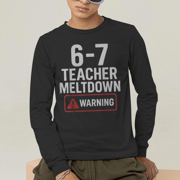 67 Don't Say 6-7 Again Teacher Shirt 67 Sarcastic Meme Men's Long Sleeve T-Shirt, funny gift 67 Don't Say 6-7 Again Teacher Shirt 67 Sarcastic Meme Men's Long Sleeve T-Shirt, funny gift