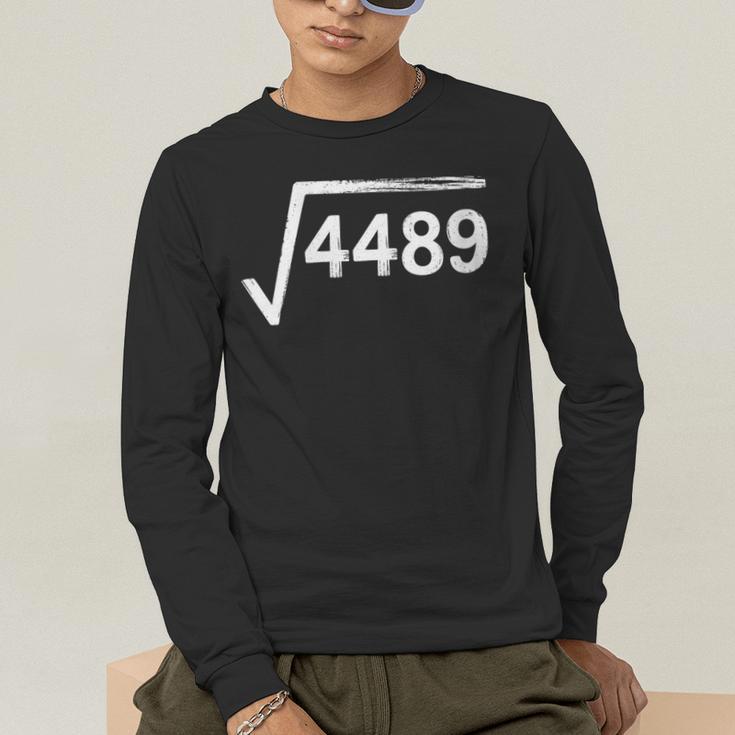 67 Meme Math Teacher Square Root 4489 Men's Long Sleeve T-Shirt, funny gift 67 Meme Math Teacher Square Root 4489 Men's Long Sleeve T-Shirt, funny gift