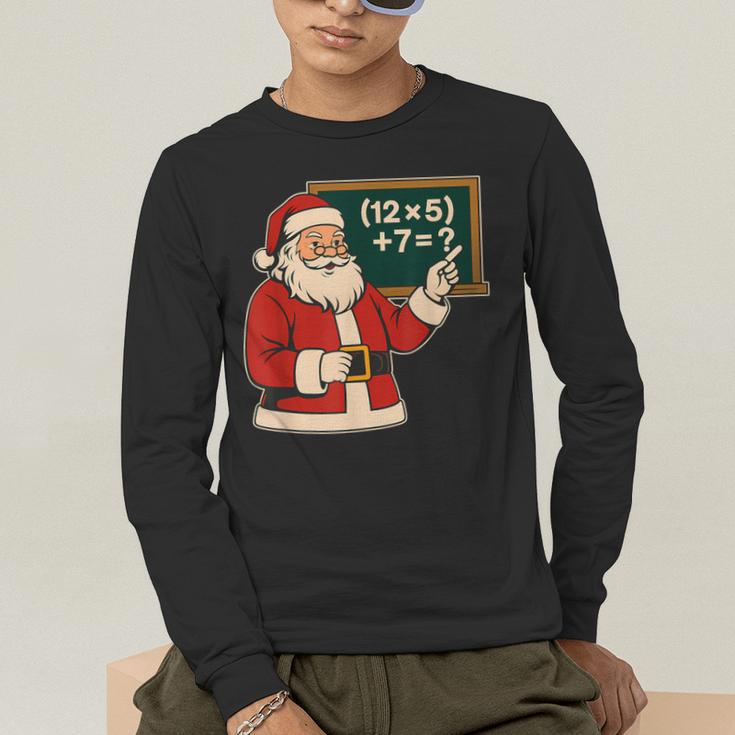 67 Teacher Christmas Santa Six Seven Meme Brainrot Math Joke Men's Long Sleeve T-Shirt, funny gift 67 Teacher Christmas Santa Six Seven Meme Brainrot Math Joke Men's Long Sleeve T-Shirt, funny gift