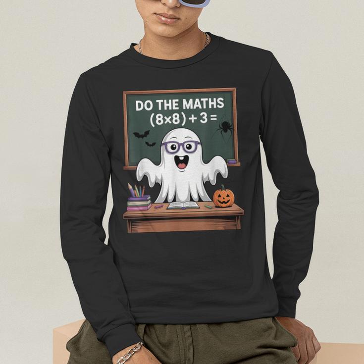 67 Teacher Halloween Ghost Six Seven Meme Do The Maths Men's Long Sleeve T-Shirt, funny gift 67 Teacher Halloween Ghost Six Seven Meme Do The Maths Men's Long Sleeve T-Shirt, funny gift