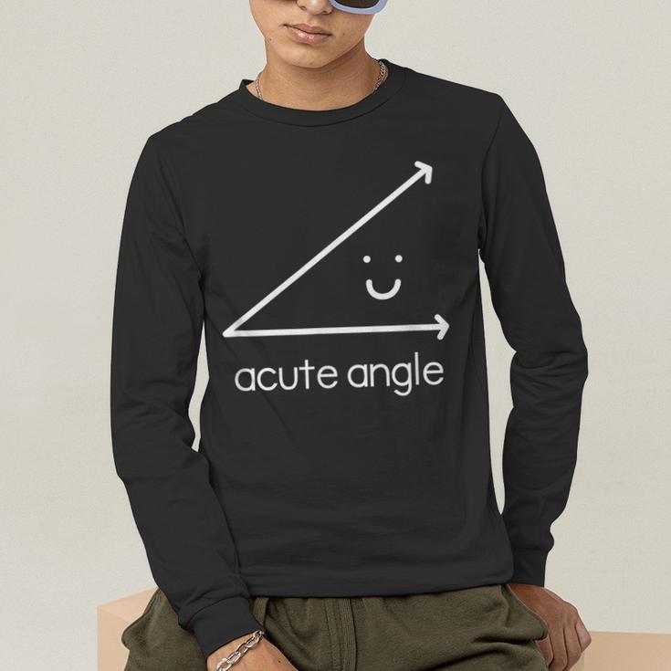 Acute Angle Cute Math Teacher Men's Long Sleeve T-Shirt, funny gift Acute Angle Cute Math Teacher Men's Long Sleeve T-Shirt, funny gift