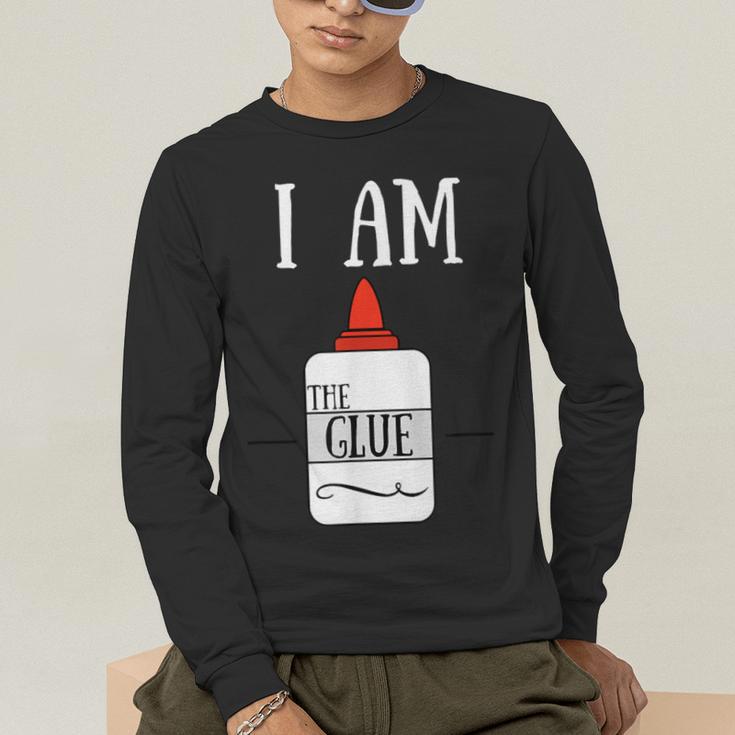 Art Teacher T-Shirt I Am The Glue Men's Long Sleeve T-Shirt, funny gift Art Teacher T-Shirt I Am The Glue Men's Long Sleeve T-Shirt, funny gift